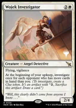 Wojek Investigator (V.2)⁣ - Murders at Karlov Manor: Promos⁣ (Rare)⁣ [36]