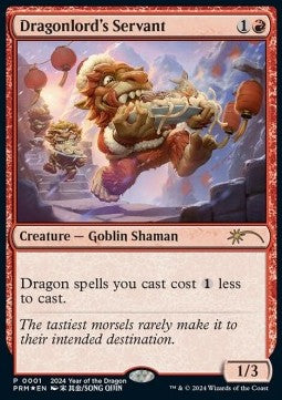 Dragonlord's Servant⁣ - 2024 Lunar New Year Promos⁣ (Rare)⁣ [1]