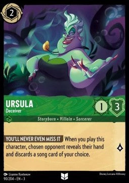 Ursula - Deceiver⁣ - Into the Inklands⁣ (Uncommon)⁣ [90]