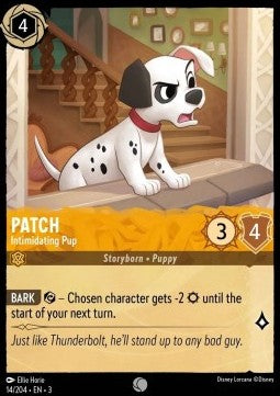 Patch - Intimidating Pup⁣ - Into the Inklands⁣ (Common)⁣ [14]