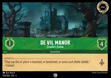 De Vil Manor - Cruella's Estate⁣ - Into the Inklands⁣ (Common)⁣ [100]