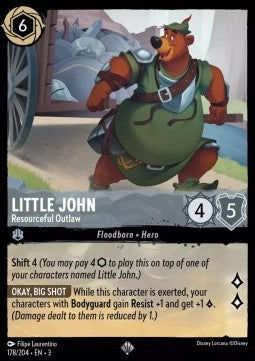 Little John - Resourceful Outlaw⁣ - Into the Inklands⁣ (Super Rare)⁣ [178]