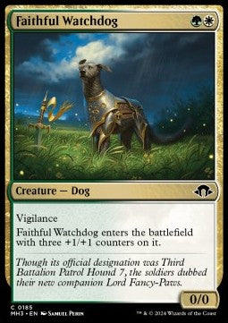 Faithful Watchdog⁣ - Modern Horizons 3⁣ (Common)⁣ [185]