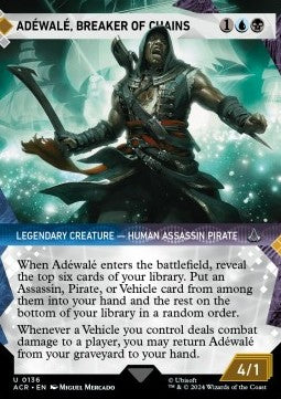 Adéwalé, Breaker of Chains (V.1)⁣ - Universes Beyond: Assassin's Creed: Extras⁣ (Uncommon)⁣ [136]