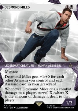 Desmond Miles (V.1)⁣ - Universes Beyond: Assassin's Creed: Extras⁣ (Rare)⁣ [130]