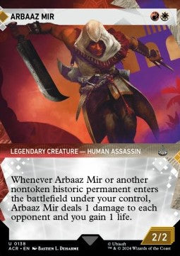 Arbaaz Mir (V.1)⁣ - Universes Beyond: Assassin's Creed: Extras⁣ (Uncommon)⁣ [138]