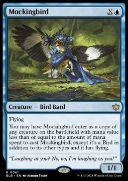 Mockingbird⁣ - Bloomburrow⁣ (Rare)⁣ [61]