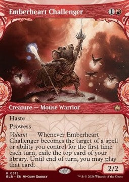 Emberheart Challenger⁣ - Bloomburrow: Extras⁣ (Rare)⁣ [315]