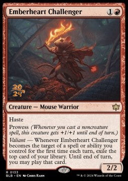 Emberheart Challenger (V.1)⁣ - Bloomburrow: Promos⁣ (Rare)⁣ [133]