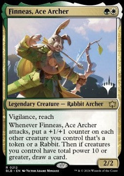 Finneas, Ace Archer (V.2)⁣ - Bloomburrow: Promos⁣ (Rare)⁣ [212]