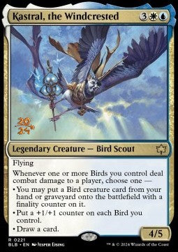 Kastral, the Windcrested (V.1)⁣ - Bloomburrow: Promos⁣ (Rare)⁣ [221]