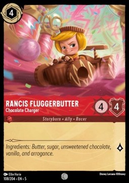 Rancis Fluggerbutter - Chocolate Charger⁣ - Shimmering Skies⁣ (Common)⁣ [108]