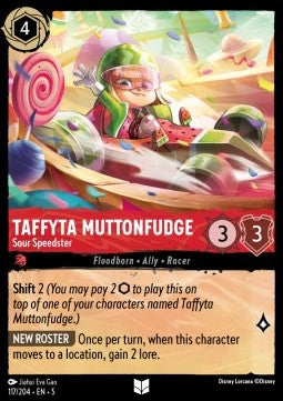 Taffyta Muttonfudge - Sour Speedster⁣ - Shimmering Skies⁣ (Uncommon)⁣ [117]