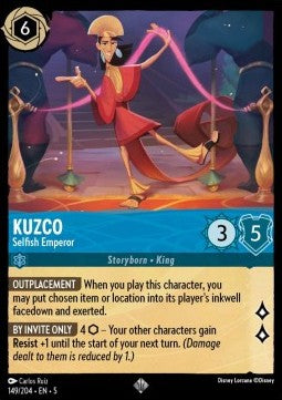 Kuzco - Selfish Emperor⁣ - Shimmering Skies⁣ (Super Rare)⁣ [149]