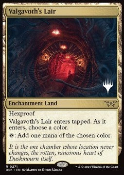 Valgavoth's Lair (V.2)⁣ - Duskmourn: House of Horror: Promos⁣ (Rare)⁣ [271]