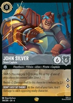 John Silver - Stern Captain⁣ - Azurite Sea⁣ (Legendary)⁣ [194]