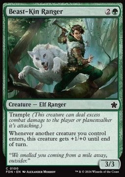 Beast-Kin Ranger⁣ - Magic: The Gathering Foundations⁣ (Common)⁣ [100]