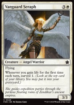 Vanguard Seraph⁣ - Magic: The Gathering Foundations⁣ (Common)⁣ [28]