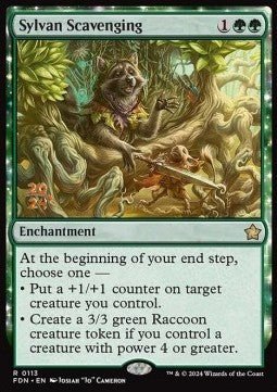 Sylvan Scavenging⁣ - Magic: The Gathering Foundations: Promos⁣ (Rare)⁣ [113]