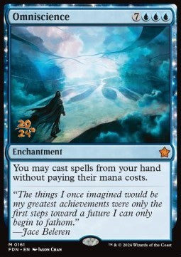 Omniscience (V.1)⁣ - Magic: The Gathering Foundations: Promos⁣ (Mythic)⁣ [161]