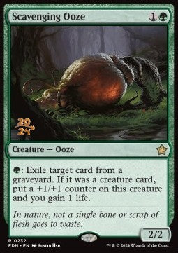 Scavenging Ooze (V.1)⁣ - Magic: The Gathering Foundations: Promos⁣ (Rare)⁣ [232]