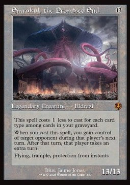 Emrakul, the Promised End (V.1)⁣ - Innistrad Remastered: Extras⁣ (Mythic)⁣ [330]